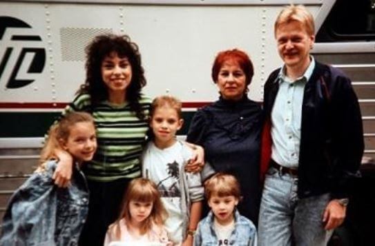 Christian Johansson's parents and siblings 